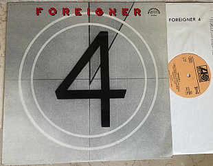 Foreigner ‎– 4 ( Czechoslovakia ) LP