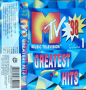 MTV Greatest Hits '98 Volume 1