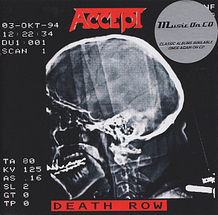 Accept – Death Row +DE