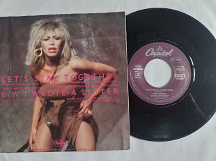 Tina Turner Lets Stay Together/I Wrote A Letter. single