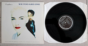 EURYTHMICS ( ANNIE LENNOX & DAVE STEWART ) WE TOO ARE ONE ( A/B1 MSTERDISC ) OIS POSTER 1989 GER