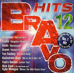 COOLIO, EVERYTING BUT THE GIRL, NICK CAVE & KYLIE MINOGUE etc. 2xCD «Bravo Hits 12» ℗1996
