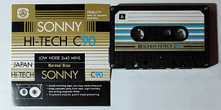 Аудиокассета Sonny Hi-Tech C90 Type I