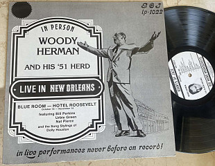 Woody Herman + His '51 Herd Live In New Orleans ( UK / USA ) LP