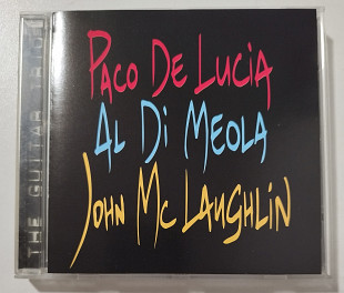 CD PACO DE LUCÍA, AL DI MEOLA, JOHN MCLAUGHLIN 1996 The Guitar Trio (EU)