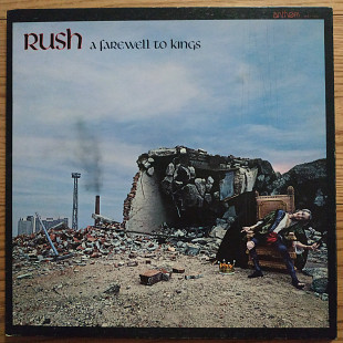 Rush A Farewell to Kings Canada press lp vinyl