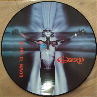 Ozzy Osbourne Down to Earth EU first press picture vinyl