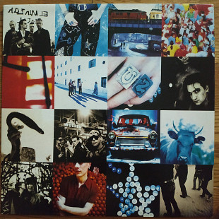 U2 Achtung Baby EU first press lp vinyl