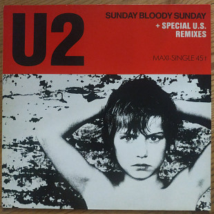 U2 Sunday Bloody Sunday EU press vinyl