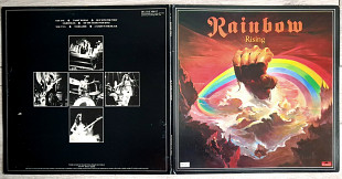 RAINBOW RISING ( POLYDOR 2490 - 137 A1/B1 ) G/F UK.