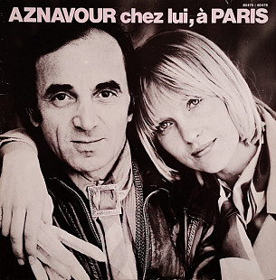 Charles Aznavour - Chez Lui, À Paris NM- 2×LPs