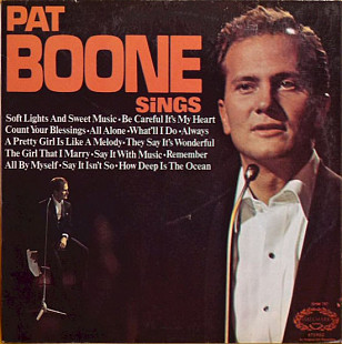 Pat Boone – Pat Boone Sings (1957) UK NM