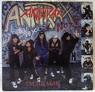 Anthrax - I'm The Man - 1987. (LP). 12. Vinyl. Пластинка. Europe