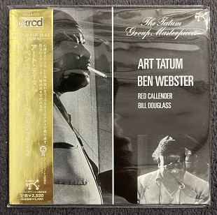 Продам фірмовий CD диск XRCD Art Tatum / Ben Webster – The Tatum Group Masterpieces запечатан