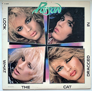 Poison - Look What The Cat Dragged In - 1986. (LP). 12. Vinyl. Пластинка. USA