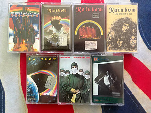 Аудіо касети ліцензія лот з 7 касет Rainbow