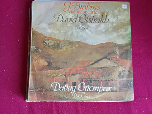 J. Brahms* - David Oistrakh*, Cleveland Symphony Orchestra* , Conductor G. Szell* – Violin Concerto