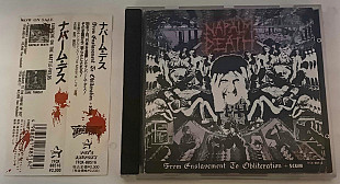 Napalm Death – From Enslavement To Obliteration + Scum (Grindcore, 1990) OBI