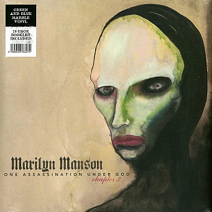 Marilyn Manson – One Assassination Under God (Chapter 2) (LP, Album, Green And Blue Marble Vinyl)