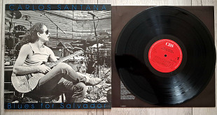 SANTANA BLUES FOR SALVADOR ( CBS 460258 1 A1/B1 ) 1987 HOLL