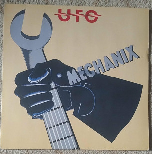 UFO ‎– Mechanix + poster.
