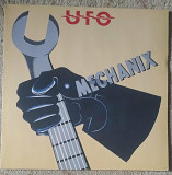 UFO ‎– Mechanix + poster.
