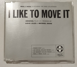 Single REEL 2 REAL FEATURING THE MAD STUNTMAN 1993 I Like To Move It (Holland)