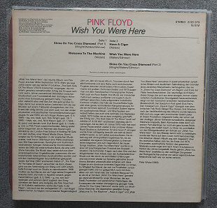 Pink Floyd – Wish You Were Here, LP