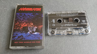 Annihilator – Set The World On Fire аудіокасета