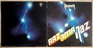 NAZARETH ( produced by ROGER GLOVER - DEEP PURPLE ) RAZAMANAZ ( MOONCREST CREST 1 A1U/B1U ) G/F 1ST