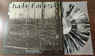 HATE FOREST - Scythia (Grey/heavy black splatter)