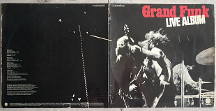 GRAND FUNK LIVE ALBUM 2 LP ( LIME CAPITOL with VIOLET POINT 1C188-80 684/85 A1/B1 ) 1970 GER
