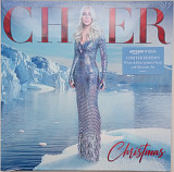 CHER Christmas LP Alternate Art / White & Blue Splatter Sealed/Запечатаний