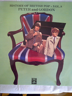 P) 1972 Peter & Gordon ‎– History Of British Pop Vol. 8 Columbia ‎ Cover VG ++, Vinyl EX +