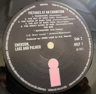 ELP Pictures at an Exhibition UK 1st NM