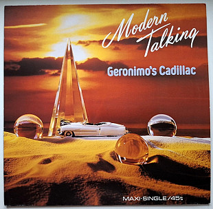 Modern Talking - Geronimo's Cadillac - 1986. (EP). 12. Vinyl. Пластинка. Germany.