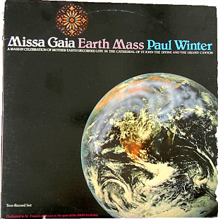 Paul Winter - Missa Gaia / Earth Mass (1982) NM- 2×LPs Repress