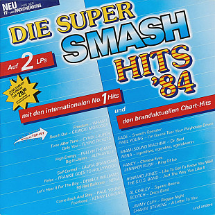 ALPHAVILLE, SADE, FANCY etc. 2LP «Die Super Smash Hits '84» ℗1984