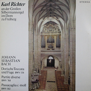 Karl Richter, Johann Sebastian Bach – Karl Richter An Der Silbermannorgel Im Dom Zu Freiberg +DE