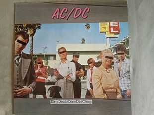 AC DC "Dirty Deeds Done Dirt Cheap" 1976 г. (Made in Germany, Nm/Nm)