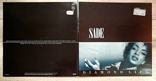SADE DIAMOND LIFE ( EPIC EPC 26044 A1/B1 ) G/F STICKER 1984 HOLL