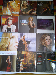 Винил S\S Diana Krall ( 11 шт.) & Pink Floyd – The Dark Side Of The Moon (Remastered) запечатанные в