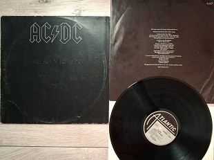 AC / DC BACK IN BLACK ( ATLANTIC ATL 50735 A2/B5 ) 1980 GER