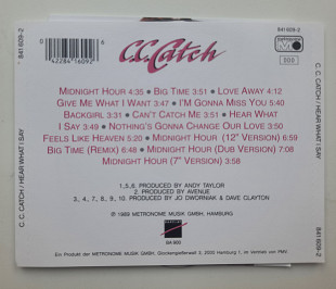 C C Catch 1989