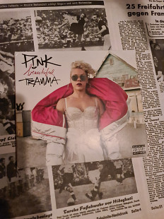 «Beautiful Trauma» P!nk (Пинк). Этот альбом был выпущен в 2017 году и стал ее седьмой студийной раб