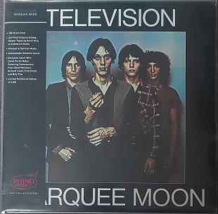 Television – Marquee Moon 2024 USA (Limited Edition, Numbered)