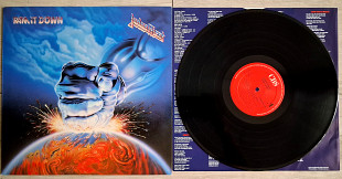 JUDAS PRIEST RAM IT DOWN ( CBS 461108 1 A1/B1 ) STICKER 1988 HOLL