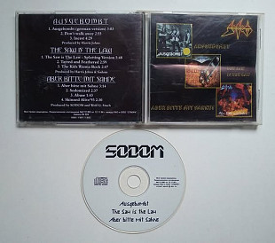Sodom - Ausgebombt / The Saw Is The Law / Aber Bitte Mit Sahne CD