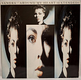 Sandra EX Arabesque - Around My Heart. Extended Verion - 1989. (EP). 12. Vinyl. Пластинка. Germany.