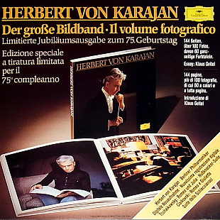 Herbert von Karajan - Romeo Und Julia / Nussknacker Suite + 144 p photo book (1983) NM- All Media